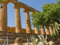 Sicilija - lankytinos vietos -  Agrigentas ir šventyklų slėnis